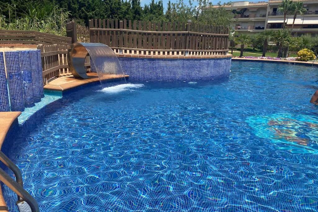 Precioso Atico En Complejo Residencial Con Piscina Apartment Sant Carles De La Rapita Ngoại thất bức ảnh