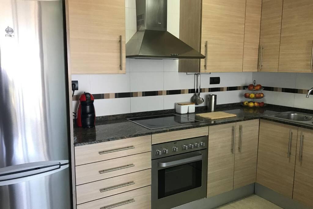 Precioso Atico En Complejo Residencial Con Piscina Apartment Sant Carles De La Rapita Ngoại thất bức ảnh